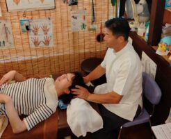 施術風景